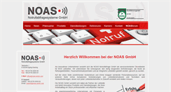 Desktop Screenshot of noas-gmbh.com